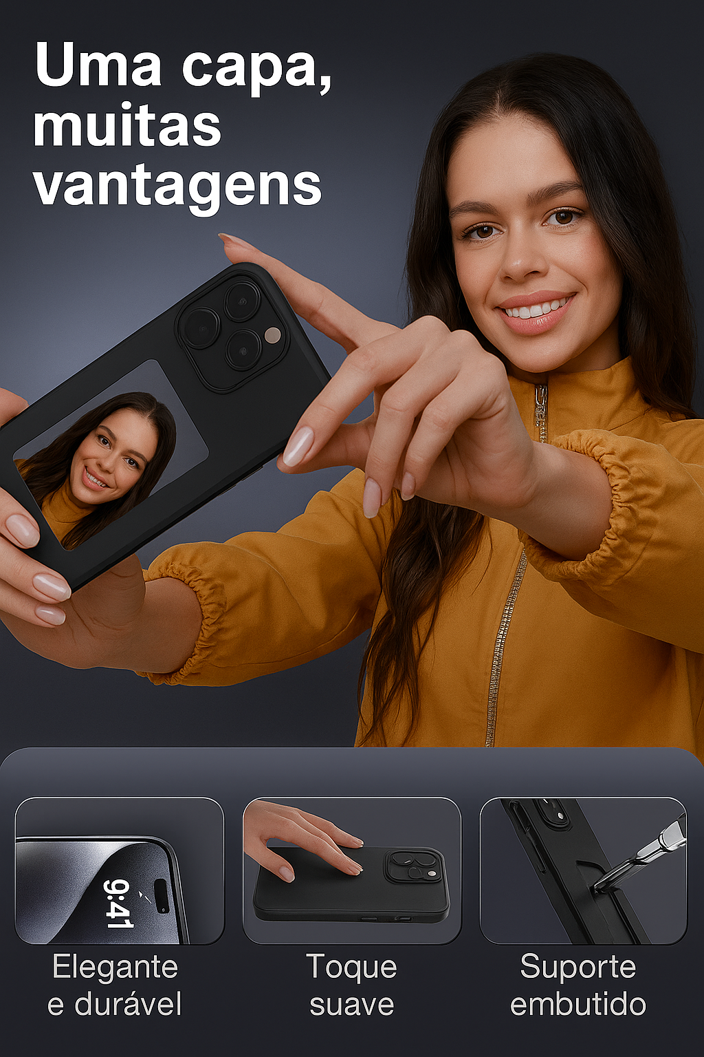 Capa de Iphone Personalizável Ardilis