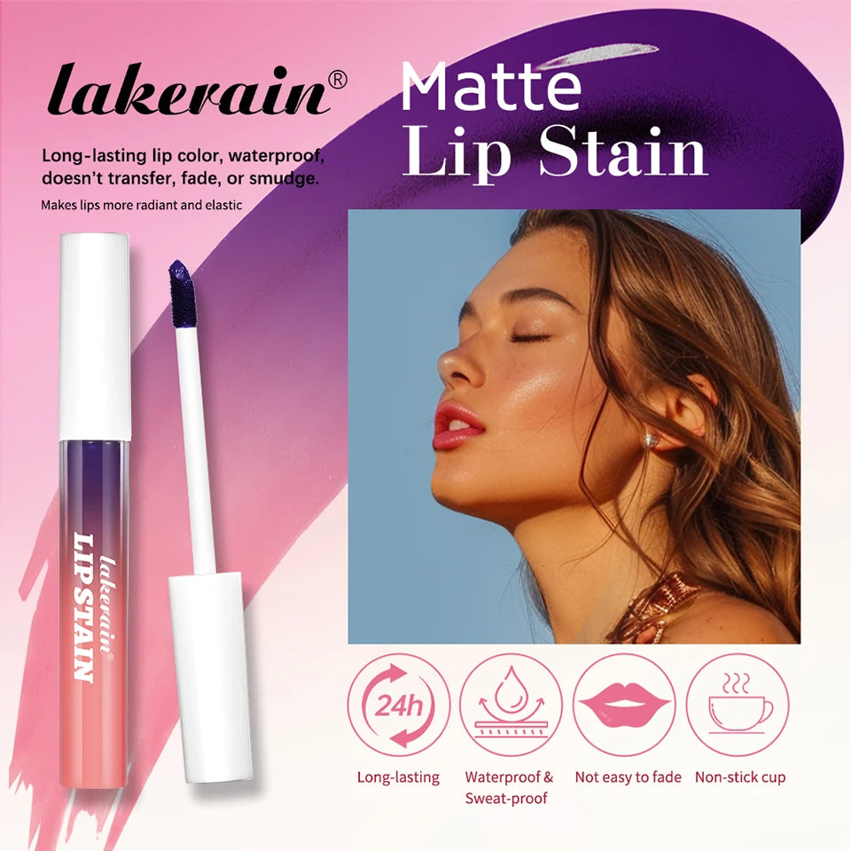 Long Lasting Lip Stain Set – Waterproof Peel Off Tint (3pcs)