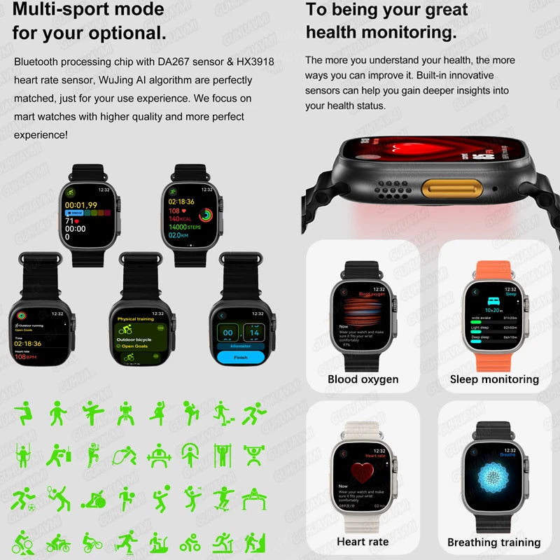 Smartwatch Ultra 3 Pro Ardilis