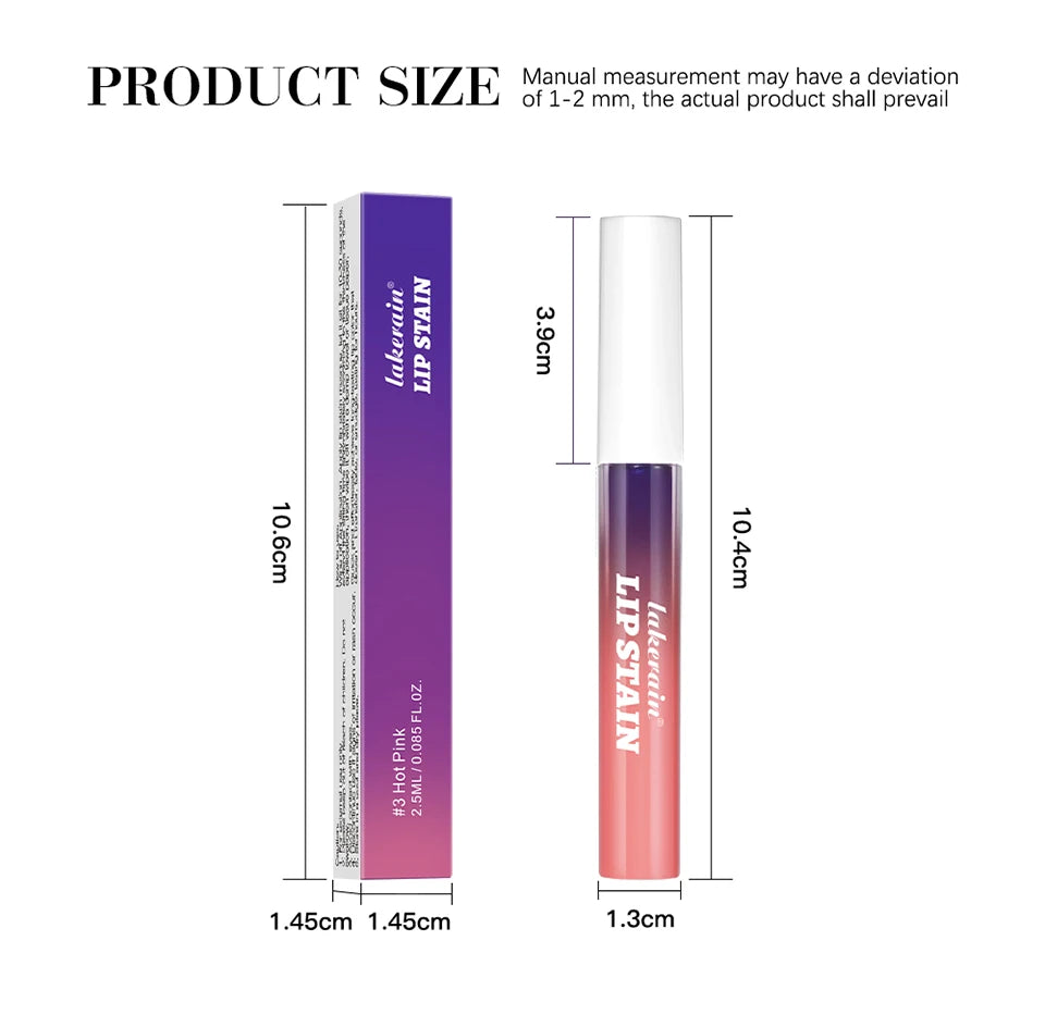 Long Lasting Lip Stain Set – Waterproof Peel Off Tint (3pcs)