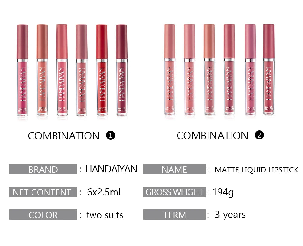 Kit de Batons Líquidos Matte Ardilis
