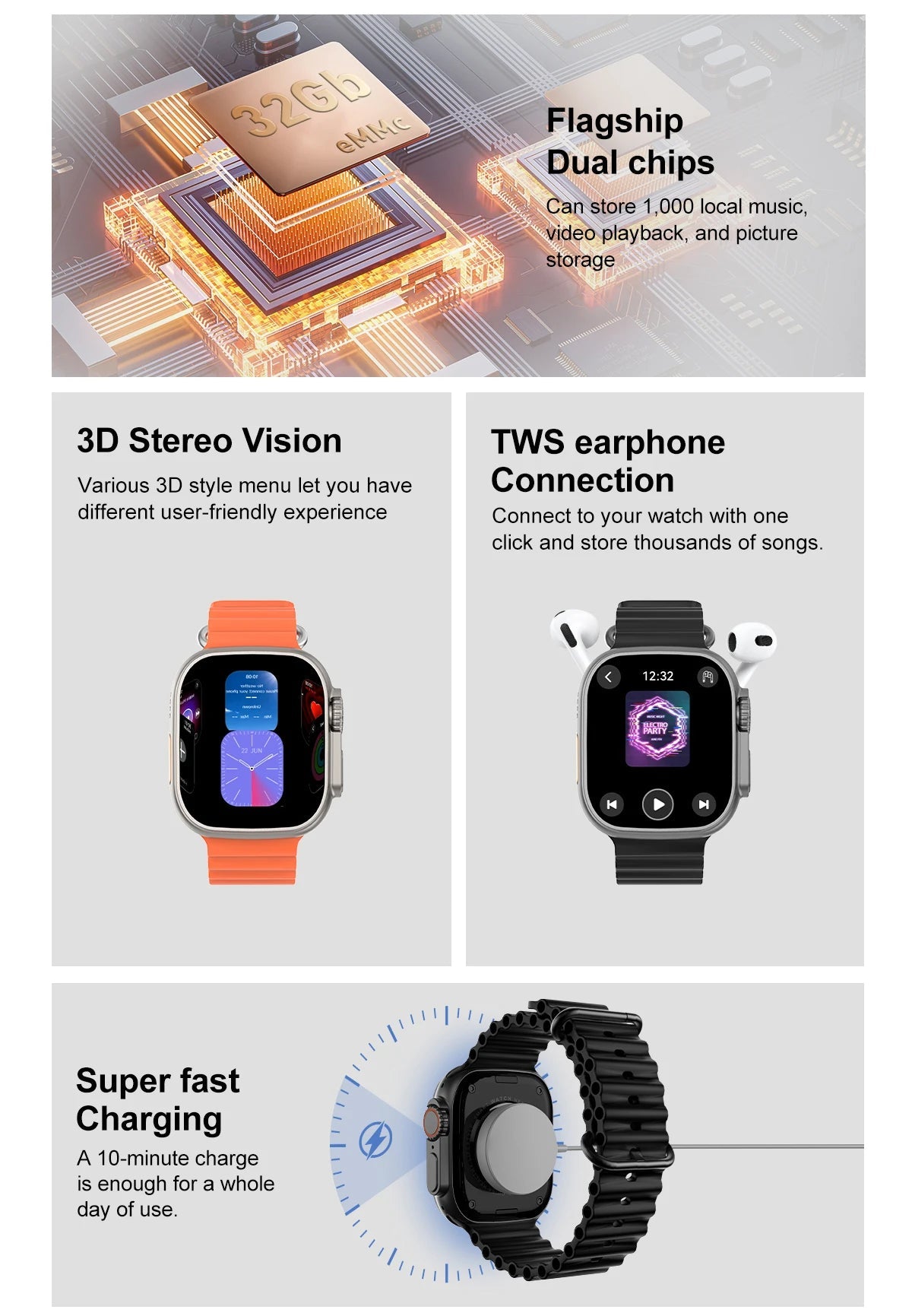 Smartwatch Ultra 3 Pro Ardilis