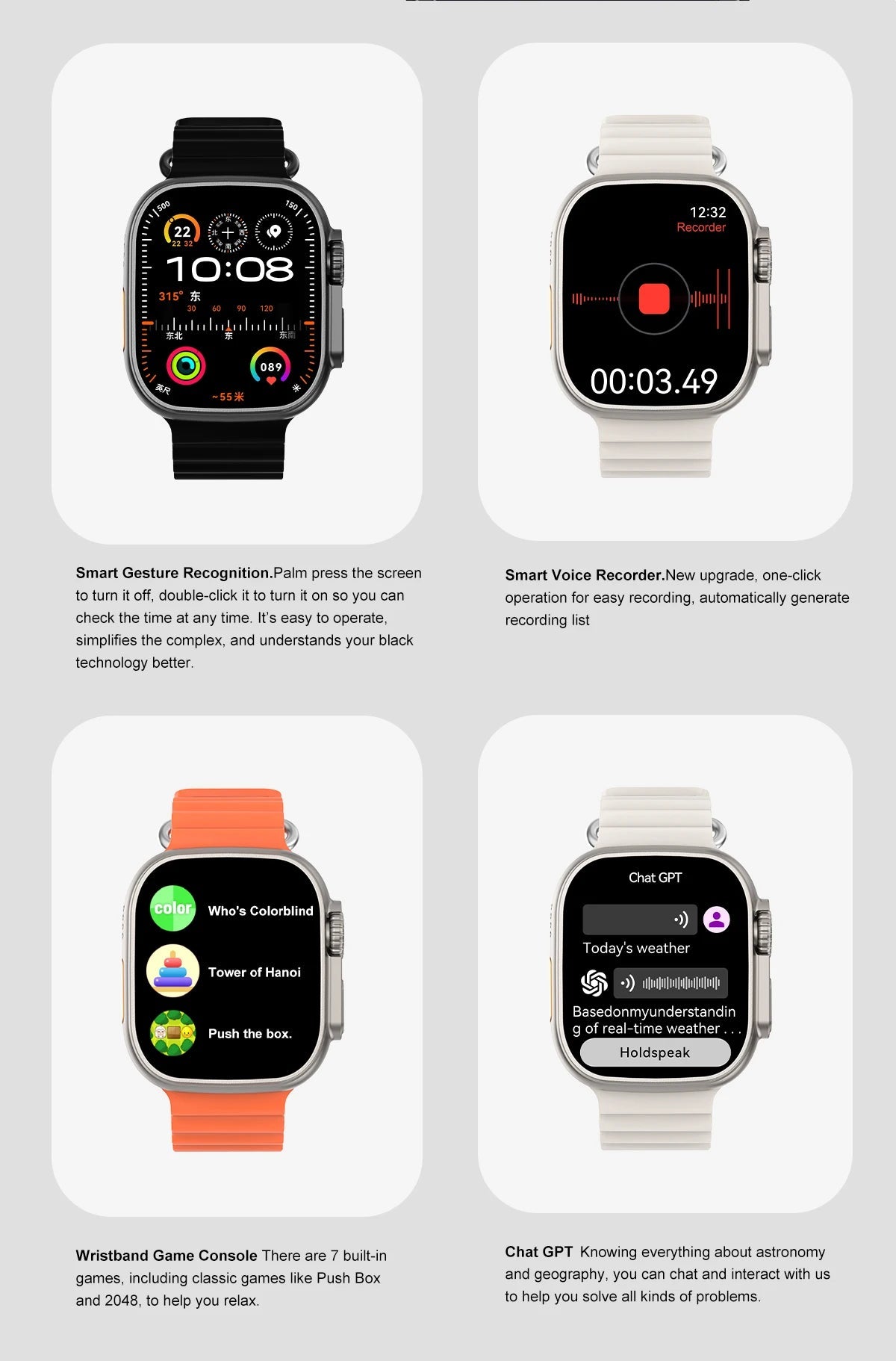 Smartwatch Ultra 3 Pro Ardilis