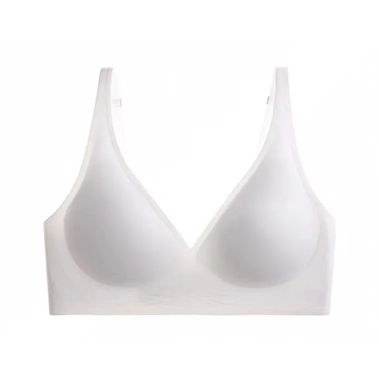 Seamless Push Up Wireless Bra – Adjustable Padded Bralette Lingerie for Women
