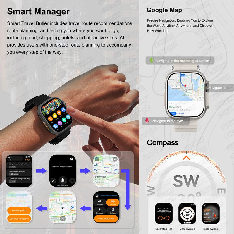 Smartwatch Ultra 3 Pro Ardilis