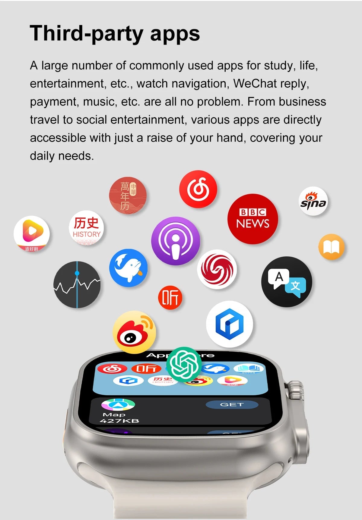 Smartwatch Ultra 3 Pro Ardilis