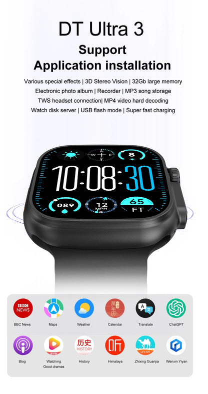 Smartwatch Ultra 3 Pro Ardilis
