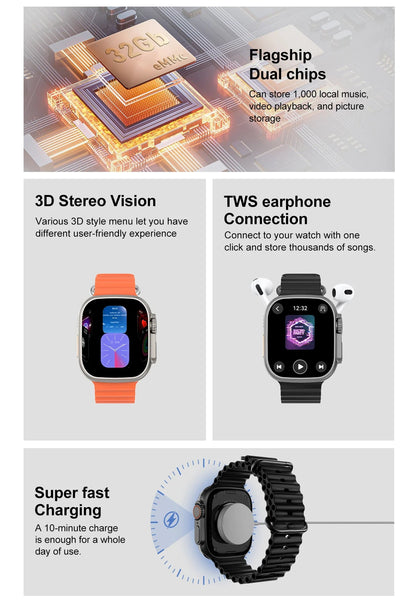 Smartwatch Ultra 3 Pro Ardilis